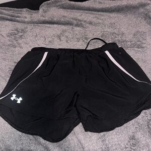 Under armour running short